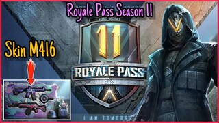 THÔNG TIN ROYALE PASS SEASON 11, CÓ SKIN M416. MÙA ĐÁNG MỞ NHẤT TỪ TRƯỚC ĐẾN NAY || PUBG MOBILE