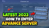 HOW TO ENTER ADVANCE SERVER IN MOBILE LEGENDS 2023