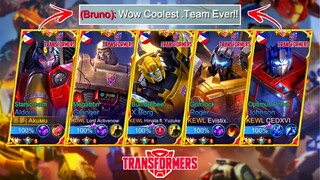 WELCOME NEW TRANSFORMERS SKINS!! - MLBB