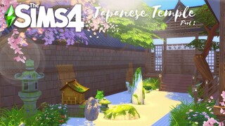 The Sims 4 | MASSIVE JAPANESE TEMPLE ⛩️| Part 2