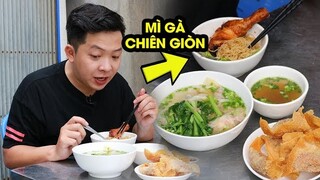 Mì gà chiên giòn món ngon đổi vị xế chiều || 360 ĐỘ NGON