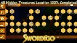 All Hidden Treasures Location 100% Completed |Swordigo Bonus Part