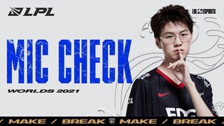 Lời nguyền EDG đã bị phá vỡ! | Mic Check - CKTG 2021 Tứ Kết | EDG vs. RNG