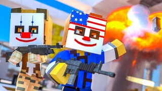 We got CAUGHT ROBBING a Bank !? || Minecraft Daycare Academy