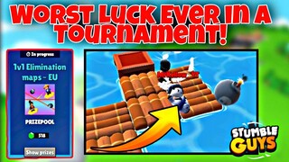 I Had the Worst Luck Ever in a Tournament | Stumble Guys ☹️