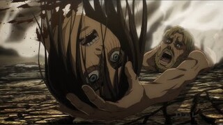 Gabi Shoots Eren | Eren's Head is Decapitated | Attack on Titan Season 4 Part 2 Episode 3 HD