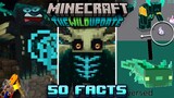 50 Facts About THE WARDEN in MINECRAFT 1.19 THE WILD UPDATE You Might Not Know! - 2022
