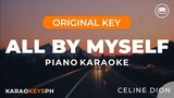 All By Myself - Celine Dion (Piano Karaoke)