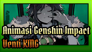 KING | Animasi Trace Edit / Genshin Impact / Venti