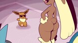 [Pokémon] Breakdancing kitten, but it’s Eevee
