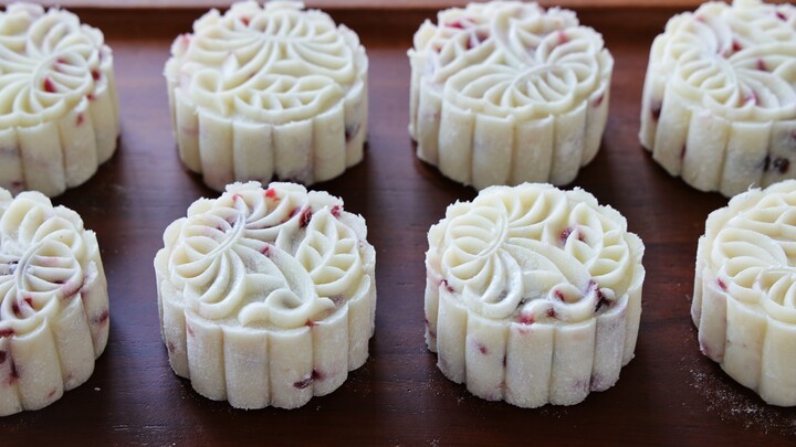 【Cranberry yam cake】Fragrant, sweet and healthy dessert!