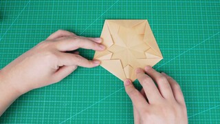 Hộp lưu trữ ngôi sao nhỏ, origami cổ điển và thiết thực, phương pháp gấp siêu đơn giản!