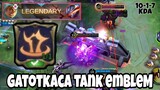 Tank Emblem is Better for Gatotkaca?? | Gatotkaca Gameplay [Well Played TV]