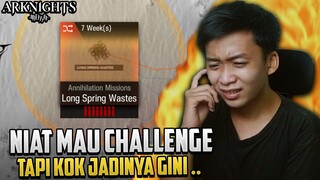 Niat Challenge Tapi Kok Jadinya Gini ... ~ Arknights Annihilation 9 Sargon