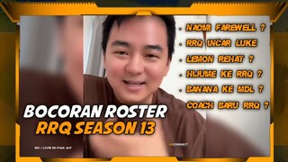 Bocoran Roster RRQ Season 13 ❗ Pak AP Incar GEEK LUKE #rrq