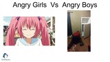 Angry Girls Vs Angry Boys