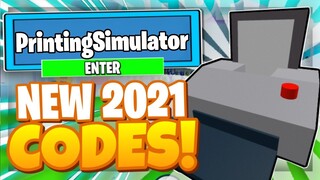 PRINTING SIMULATOR CODES *🌵DESERT UPDATE🌵* ALL NEW SECRET OP CODES! Roblox Printing Simulator