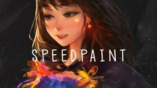 【Speedpaint】- Halloween 🎃 ฮาโลวีน by Ponz Art (Photoshop)