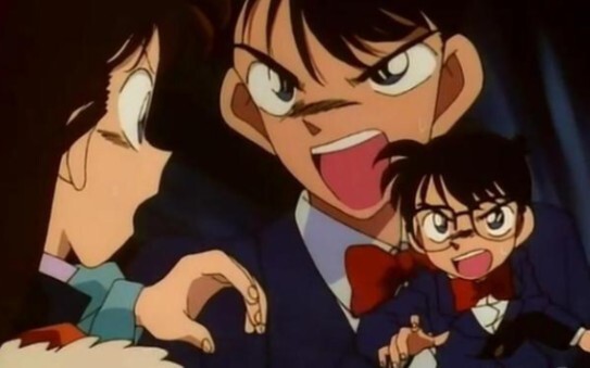 A collection of all the clips of Xiaolan suspecting that Conan is Shinichi