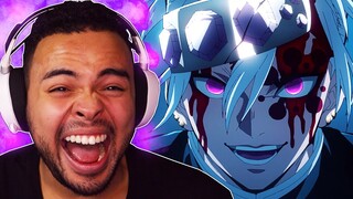 TENGEN VS GYUTARO! Demon Slayer Season 2 Episode 14 REACTION! w/ Heart Rate Monitor