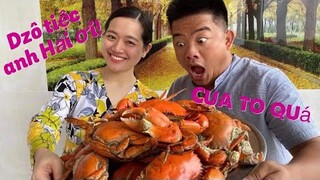 Ánh Kua Mời Phạm Dũng, SapaTV, Phan Diem Vlog, Ok Con Dê về thăm Cà Mau với Mâm Cua Gạch Siêu To