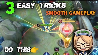 3 TRICKS TO SMOOTHEN YOUR GAMEPLAY | Fix fps drop | MLBB