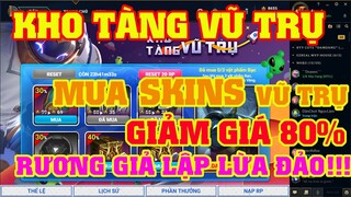 [LMHT] REVIEW SỰ KIỆN KHO TÀNG VŨ TRỤ | SỞ HỮU SKIN VŨ TRỤ GIẢM GIÁ 80% | MỞ RƯƠNG GIẢ LẬP CÚ LỪA !