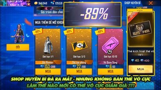 Free Fire| Shop huyền bí đã ra mắt nhưng không bán thẻ vô cực giảm giá-Làm thế nào để có thẻ vô cực