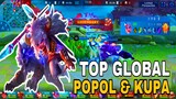 TOP GLOBAL POPOL & KUPA | MLBB | GAMEPLAY