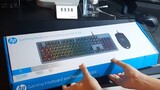 KM300F HP Gaming Keyboard and Mouse | Unboxing & Review - Ordered from LAZADA