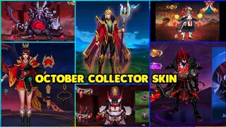 OCTOBER COLLECTOR SKIN CANDIDATES - MOBILE LEGENDS