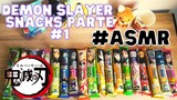Dulces de Demon Slayer Anime 1ra parte REVIEW ASMR (Kimetsu no yaiba)