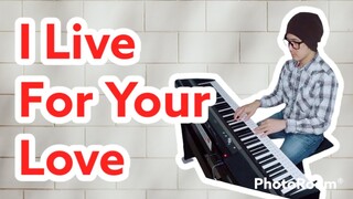 I Live for Your Love-Natalie Cole-PianoArr.Trician-PianoCoversPPIA