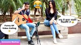 Funny Language Girlfriend Video Calling Singing Reaction Prank | Siddharth Shankar