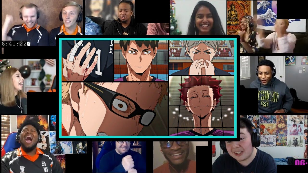 Haikyuu!! Season 4 Episode 22 Reaction Mashup