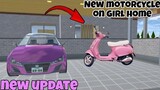 NEW MOTORCYCLE ON GIRL HOME | Sakura School Simulator | Gweyc Gaming