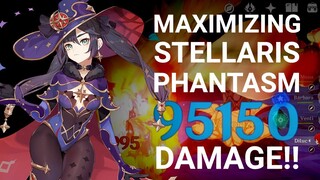 Genshin Impact - 95k Damage?! Maximizing Mona's Elemental Burst Damage!