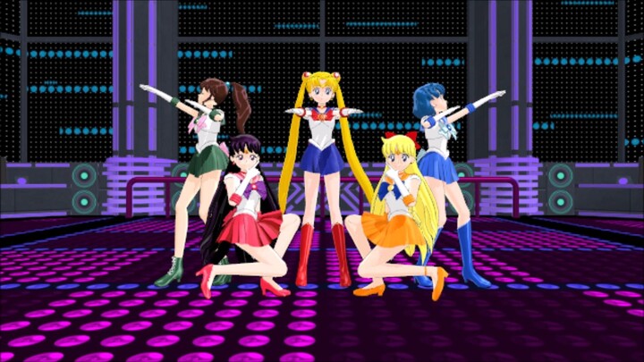 Bar Bar Bar dance cover by Sailor Moon cast