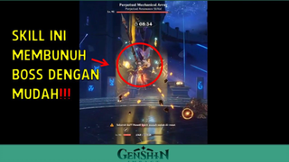 Unjuk Skill Dengan Lawan Boss - Genshin Impact Indonesia