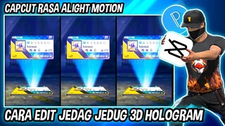 CARA EDIT VIDEO JEDAG JEDUG 3D HOLOGRAM DI CAPCUT