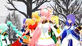 【MMD ギャラクシーエンジェル】エンジェル隊で好き！雪！本気マジック