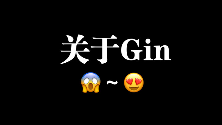 关于Gin