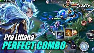 AOV : Liliana Gameplay | Perfect Combo - Arena Of Valor