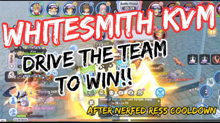 Whitesmith KVM - Drive the team to Win!!