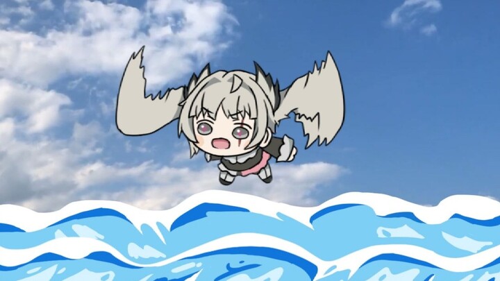 [ Arknights ] The bird Eileen is being chased by an Agor.