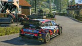 Hyundai i20 N Turbo Hybrid Central European Rally - EA Sport WRC | Thrustmaster T300RS gameplay