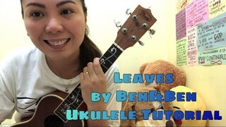 Leaves by Ben&Ben | Ukulele Tutorial (WITH CHORDS & LYRICS)