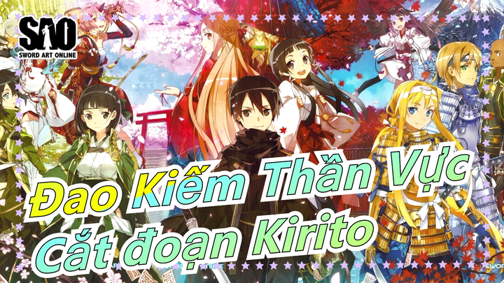 [Đao Kiếm Thần Vực] Kirito cố tỏ vẻ ngầu lòi