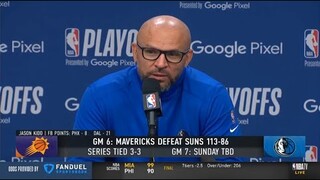 "Luka Doncic is the best player in the world" - Jason Kidd on Doncic's explosive performance