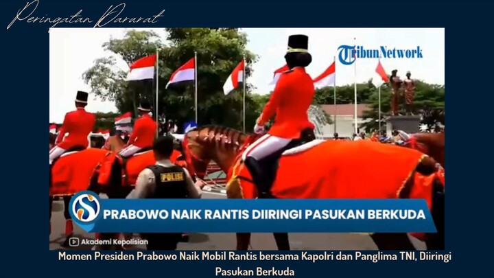 Moment Prabowo Naik Mobil Rantis